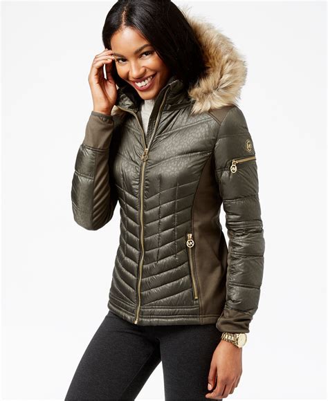 chaqueta michael kors mujer|Michael Kors puffer jacket.